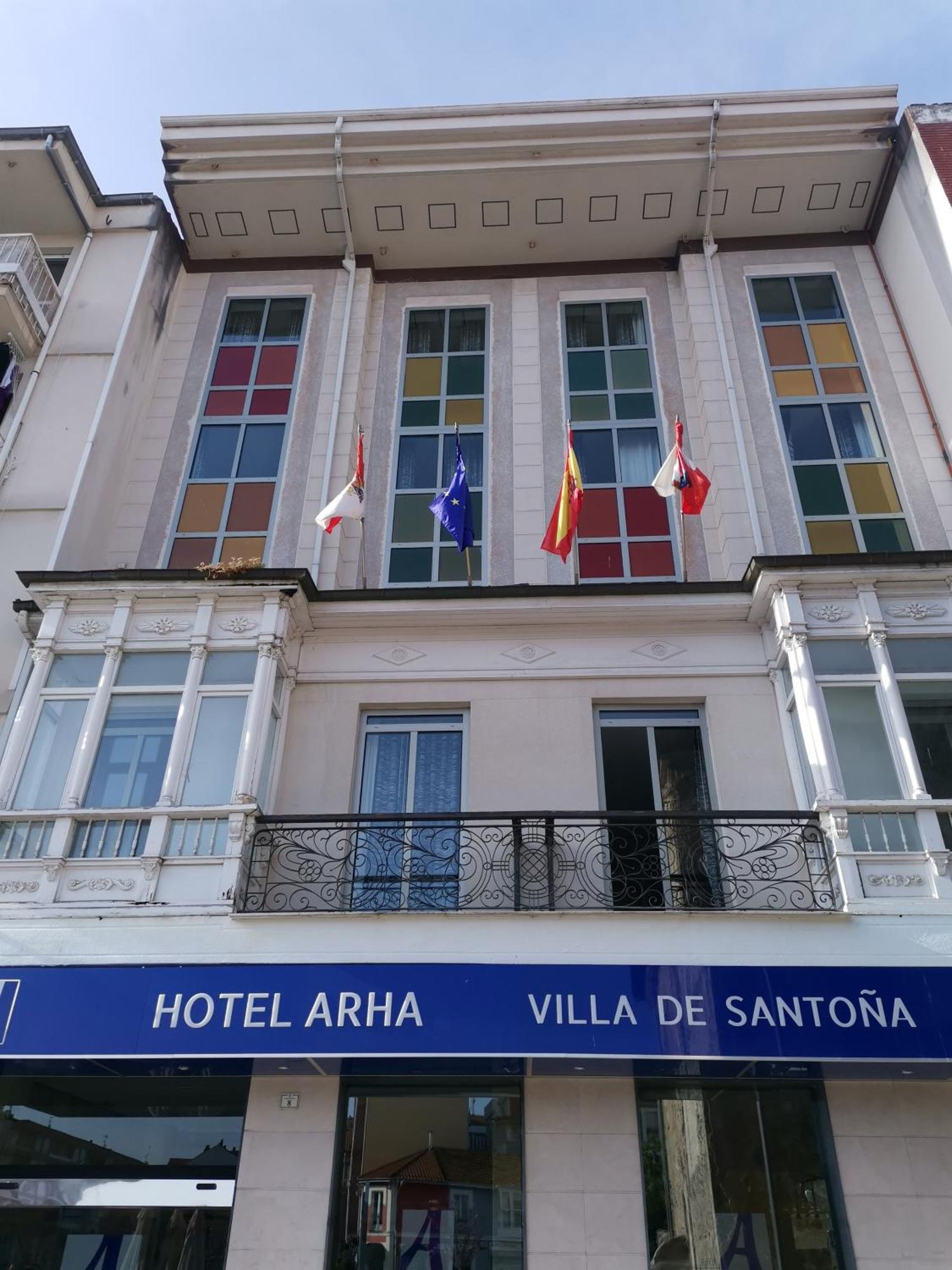 Hotel Boutique Arha Villa De ซานโตญา ภายนอก รูปภาพ