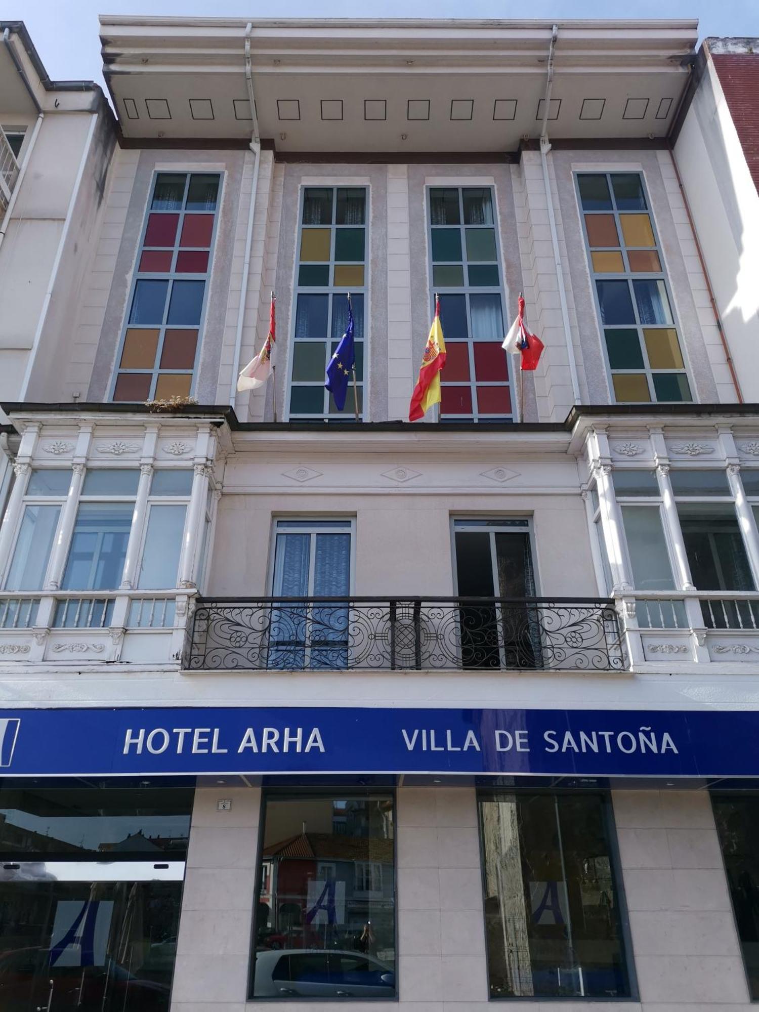 Hotel Boutique Arha Villa De ซานโตญา ภายนอก รูปภาพ